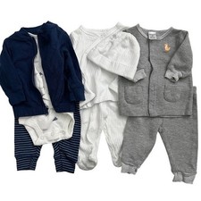 Bundle of Three Outfit Sets Carter's/Gerber Baby Boy Size 3 Months