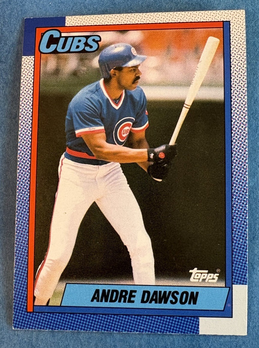 Andre Dawson HOF 1990 O-PEE-CHEE OPC Baseball #140 Chicago Cubs Montreal Expos