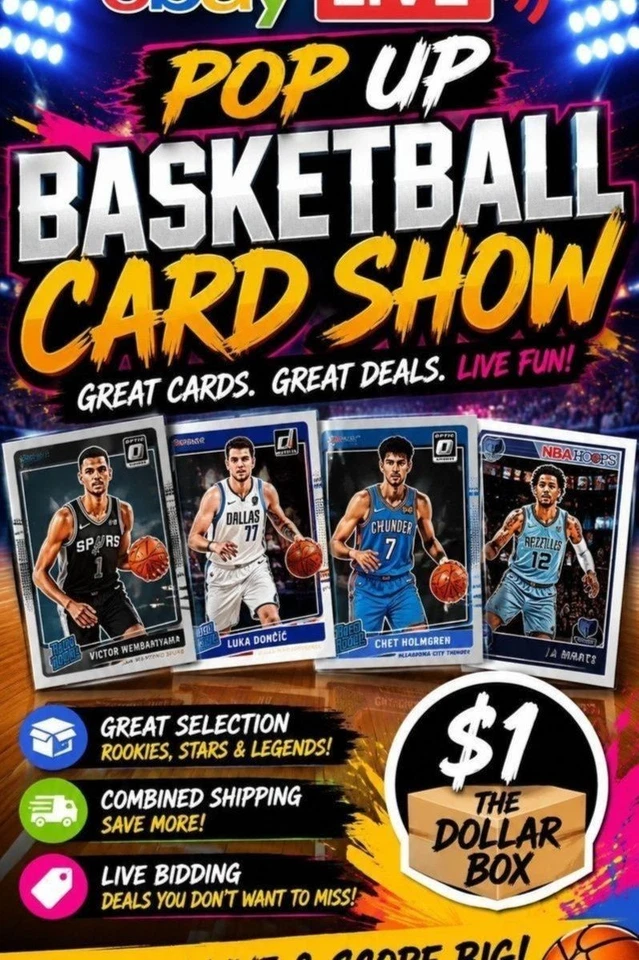 Basketball Rookies, Stars, and Legends!  Reduced shipping!