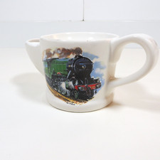 Wade England Railway Shaving Mug Jug Steam Train 1960's – Cracked (Display)