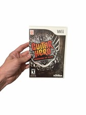 Nintendo Wii Guitar Hero Warriors Of Rock Game (2010) CIB Tested