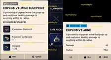 ARC RAIDERS EXPLOSIVE MINE BLUEPRINT - USA SELLER