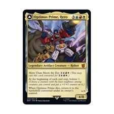 WOTC Universes Beyond: Transformers Optimus Prime, Hero (MR) NM