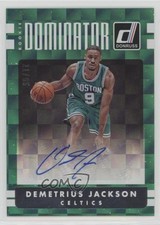 2016 Panini Donruss Rookie Dominator Signatures 21/65 Demetrius Jackson Auto 0a6