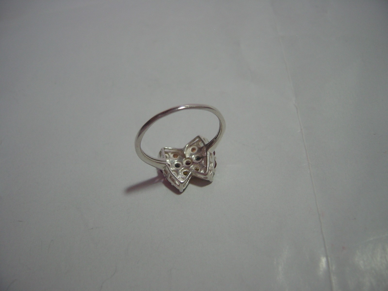 Solid Silver butterfly Ring-superb mixture genuin… - image 6