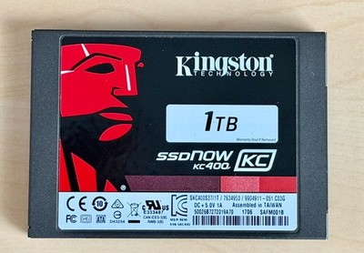 Kingston KC400 1TB SSD | Enterprise-Grade | SATA 2.5'' | Modell SKC400S37/1T