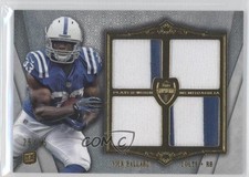 2012 Topps Supreme Rookie Quad Relics 25/25 Vick Ballard #SRQR-VB 0b2