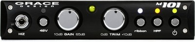 Grace Design m101 Half-rack Microphone Preamp (5-pack) Bundle