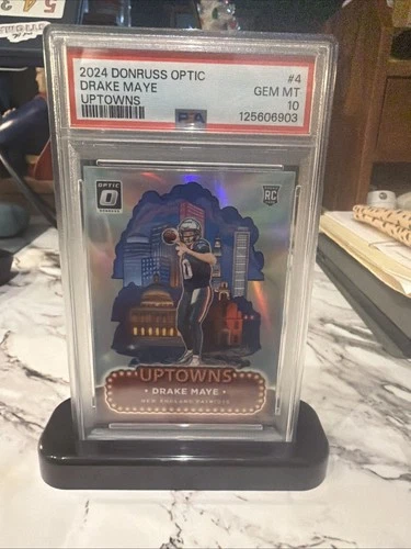 2024 Panini Donruss Optic - Uptowns Drake Maye #4 (RC) PSA GEM MT 10