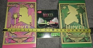 WICKED Family Size 2 Cereals And Cupcake Kit. LIMITED EDITION LOT