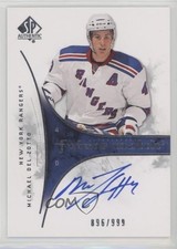 2009-10 SP Authentic Auto Future Watch 896/999 Michael Del Zotto #231 Auto 1pc9