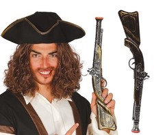 Pirate Pistol Blunderbuss Fancy Dress Costume Accessory Toy Gun 50cm
