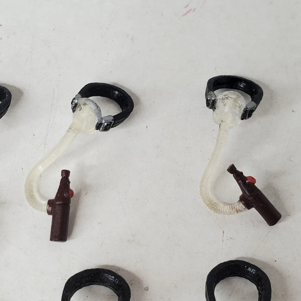 Lote de figuras de acción 1/18 cascos forraje personalizado 3,75 Star Wars piloto máscaras de oxígeno 8 Foto 3 de 4