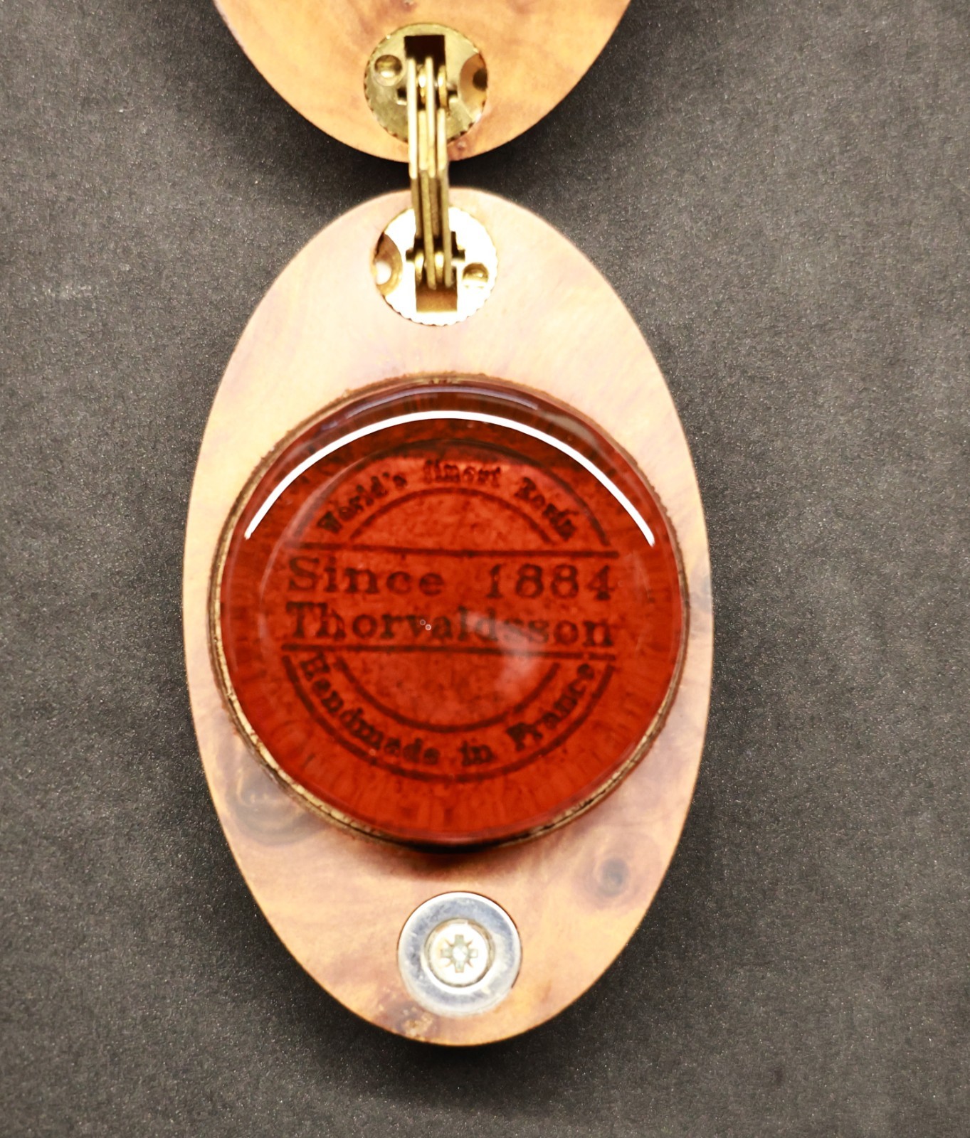 Paris  Rosin  for VIOLIN, VIOLA  in  Oval Wooden box  Item #7