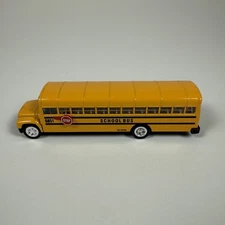 Vintage SunnySide SS #6851 School Bus CB38453 Die Cast 6” Pullback