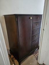 Stag Wardrobe Tallboy Gentlemens Wardrobe 6 Draws