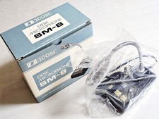 ICOM SM-8 Microfono Multifunzione da Scrivania Radioamatore Usato dal Giappone