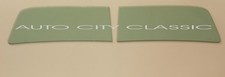 Windshield Glass 2pc Set 1941 1942 1946 Studebaker Coupe And Sedan Green Tint