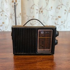 VTG General Electric Model 7-2925A Portable Radio TV Sound Works 2 Way Power