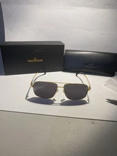 New and Authentic Sunglasses Jaeger Lecoultre J27138 60-15-145 Titanium Frame