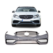 MERCEDES E CLASS W212 S212 2013-2016 E63 STYLE FRONT BUMPER KIT UK STOCK