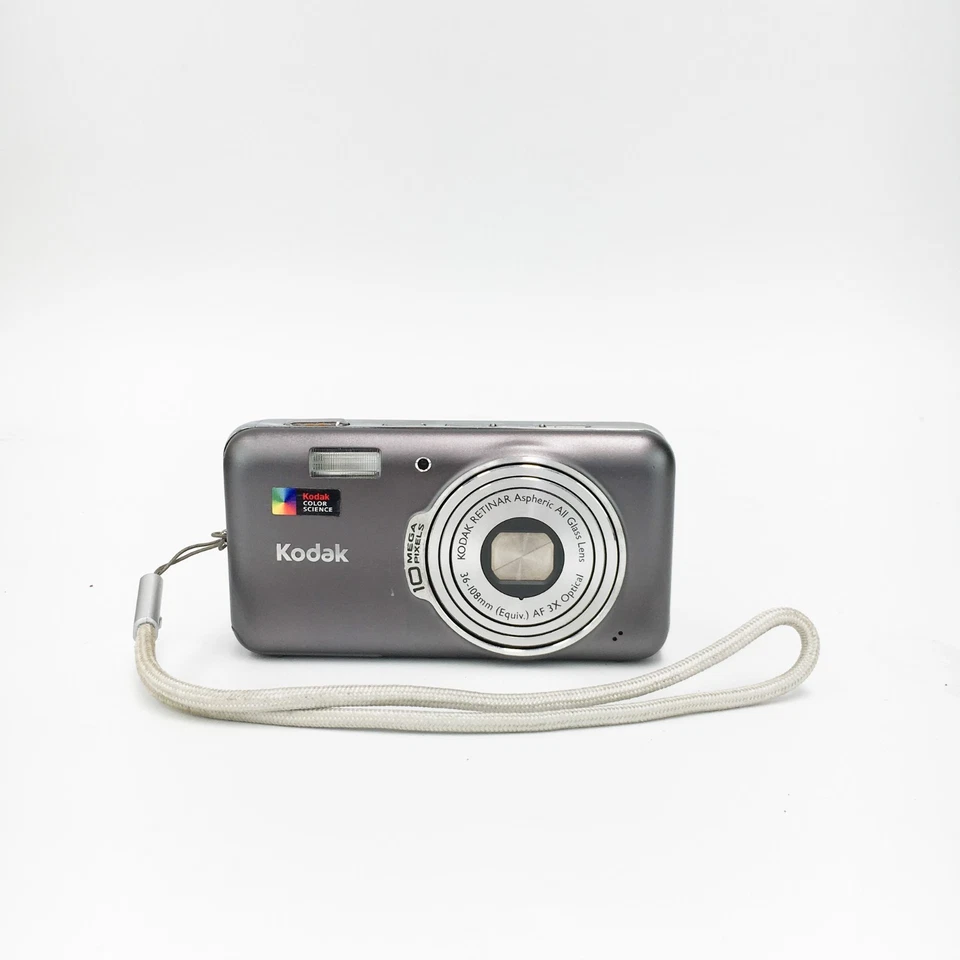 Kodak EasyShare V1003 10.0MP Silver Digital Camera - Boxed With Charger - Image 2 of 4