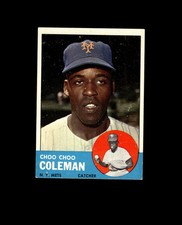 1963 Topps 27 Choo Choo Coleman EX #D1,390679