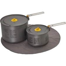 Sea to Summit Frontier Ultralight Two Pot Set for Camping (1.3L Pot, 3L, Cloth)