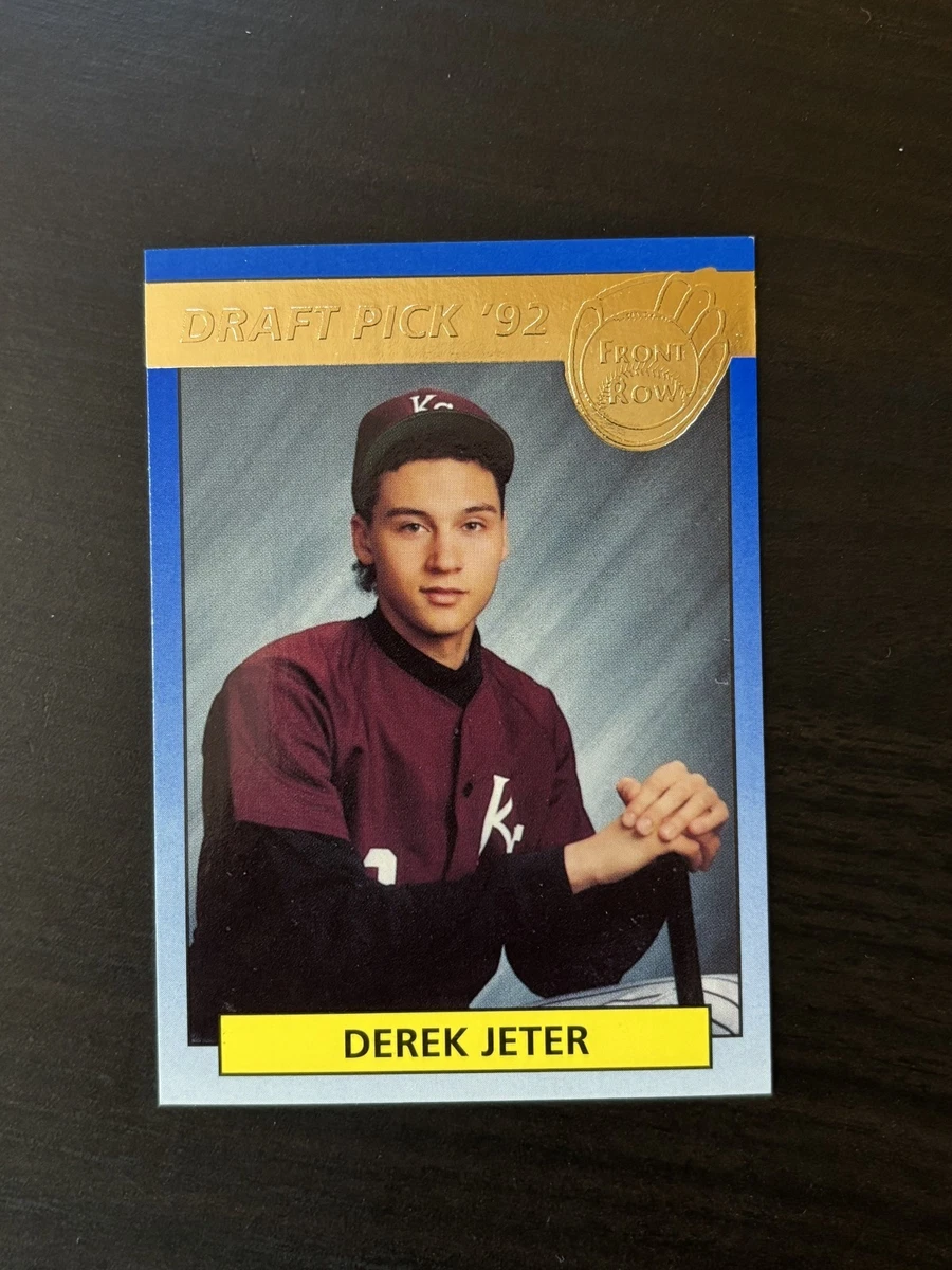 Carte à Collectionner Derek Jeter Rookie 1992 Front Row #55 - Gradée SGC 8