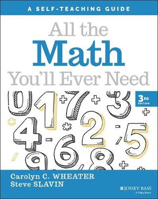 All die Mathematik, die Sie jemals brauchen werden: Ein Selbstlehrer-Leitfaden von Carolyn C. Wheater Paper