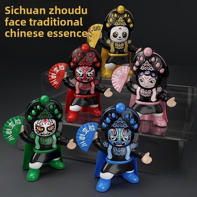 Sichuan Opera Guochao face-changing Peking Opera mask doll toy