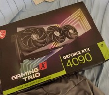 MSI GeForce RTX 4090 GAMING X TRIO 24GB GDDR6X Graphics Card MSI GeForce RTX 4090 GAMING X TRIO 24GB GDDR6X Graphics Card