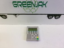 SIEMENS 6AV6 641-0CA01-0AX1 CONTROL PANEL (BROKEN TRIM) USED FREE SHIPPING!!!!!