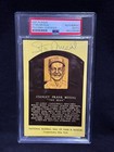 STAN MUSIAL CARDINALS SIGNED AUTOGRAPH HOF HALL OF FAME PLAQUE POSTCARD PSA/DNA