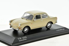 Volkswagen 1600 cream 1966 1/43 MINICHAMPS 430055300