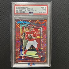 2022 Patrick Mahomes - Donruss Production Line-Cosmic /100 PSA 9