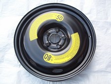 VW Taos CP Space Saver Steel Wheel 18" 3.5J Genuine 5Q0601027BT 2020 onward