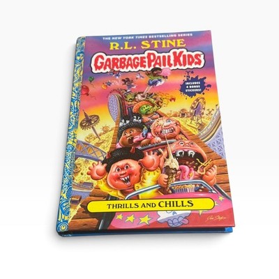 Garbage Pail Kids Thrills and Chills Book R. L. Stine Rare