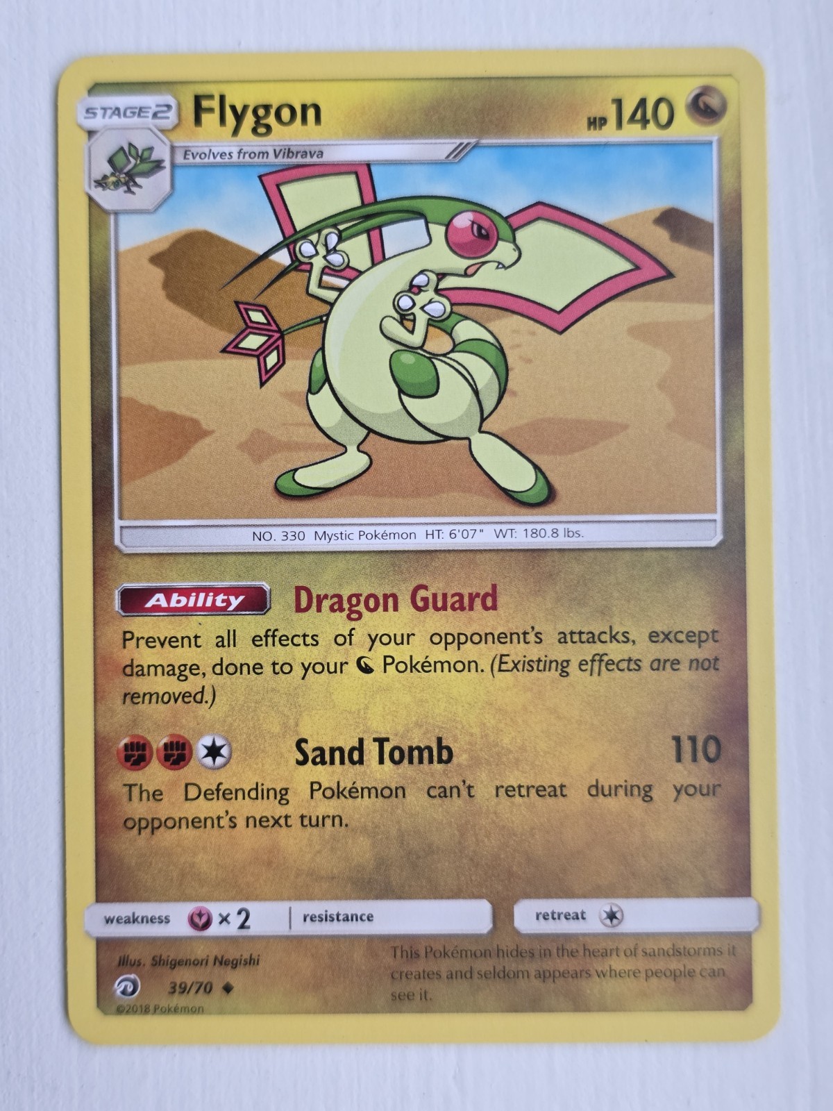 Flygon 39/70 Dragon Majesty Regular NM