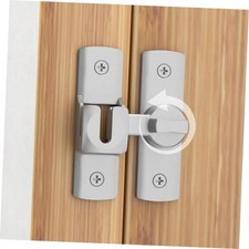 90/180 Degree Barn Door Latch, 3.1 Inch Sliding Barn Door Lock  Sliding Gate