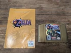 Nintendo N64 the Legend of Zelda: Majora's Mask Gold/Holographic Cartridge Game