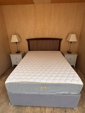 Salus Nicole Double Bed 4’6 – Divan Base & Memory Foam Mattress RRP £899