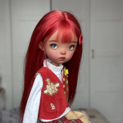 1/6 BJD Doll Little Girl Landoudou Nude Resin Ball Jointed Doll + Eyes + Faceup