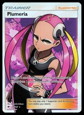 Plumeria (Full Art) 145/147 Sm-Burning Shadows Holo Pokemon Card