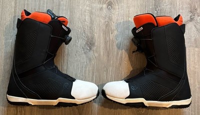 Flow Vega Boa Cable Men's Snowboard Boots Size US 13- Black/ White