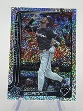 2025 Topps Series 1 Celebration - Nick Gordon #57 Confetti Foilboard