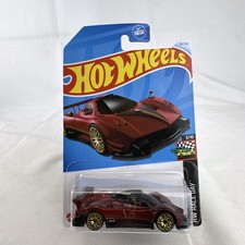 Hot Wheels 1:64 Pagani Zonda R Maroon HW Race Day Diecast Car Gold Rims 99/250