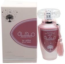 Mohra Silky Rose By Lattafa 3.4/3.3 Edp Spray For Women New In Box