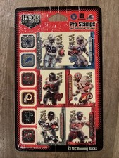 1998 Crown Pro Stamps Sheet - Emmitt Smith, Barry Sanders, Warrick Dunn #3 NEW