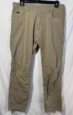 Kuhl Revolvr Men's Pants Tan Outdoor Workwear Trousers Work Casual Hiking Chino